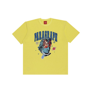 新品未使用　パラグラフ PARAGRAPH ARCH ART T-SHIRT YELLOW フリーサイズ（メンズ：M，Lサイズ相当）