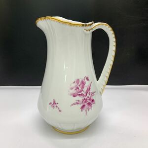 6-7-86■デンマーク B＆G Bing＆Grondahl COPENHAGEN PORCELAH B&G DENMARK ピッチャー ポット 水差し コレクター商品 中古現状品