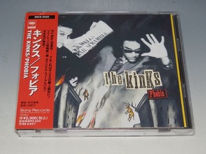 THE KINKS キンクス PHOBIA フォビア 帯付CD 