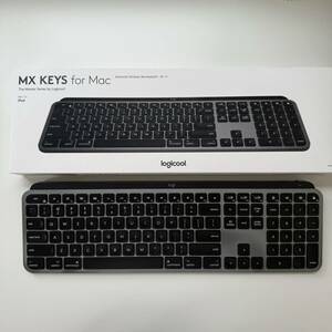 【1円・送料無料】 Logicool ロジクール KX800M MX KEYS for Mac アドバンスド ワイヤレス イルミネイテッド キーボード 充電式 US配列