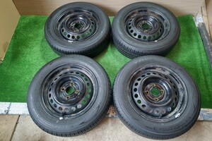 中古タイヤホイール TOYO NANOENERGY 3pLus 175/65R14 82S スチールホイール14×5.5j +45 4H100 コンパクトカー等 A271