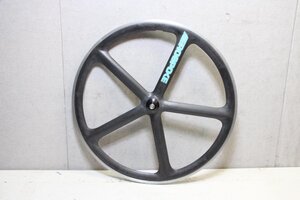 デカールカスタム! ○AEROSPOKE エアロスポーク 5本バトン クリンチャー ピスト TRACK フロントホイール