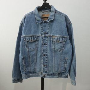 W135 2000年代製 LEVIS リーバイス デニムジャケット■00s 約XLサイズ ブルー Ｇジャン アメカジ ストリート 古着 古着卸 激安 希少 90s