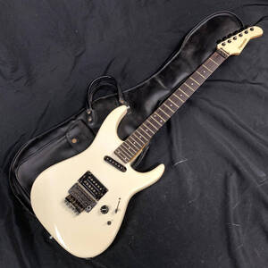 Fernandes フェルナンデス FR エレキギター Serial No.L129283 ホワイト系 ソフトケース付 ★ 簡易検査品