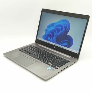 ★AC付き/OS入り/一部変形あり★ HP ZBook 14u G6 [Core i7 8565U 16GB 512GB 14インチ Windows11 Pro] 中古 ノートPC (7096)