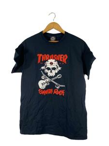 THRASHER◆Tシャツ/M/コットン/BLK