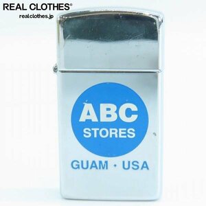 ZIPPO/ジッポー スリム ABC STORES GUAM・USA 1999年製 /UPK