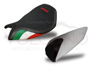 DUCATI PANIGALE 959 /1299 2016～2019年式用 VOLCANO イタリア高級本革使用 シートカバー SEAT COVER