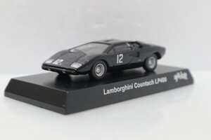 京商 1/64 サーキットの狼 ランボルギーニ カウンタック LP400 ハマの黒豹 池沢早人師 サークルKサンクス Lamborghini Countach