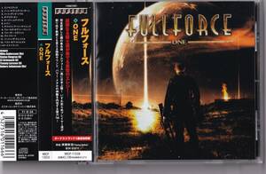 【ROCK】FULLFORCE／ONE【帯付き国内盤】フルフォース／ワン◆Mike Andersson(CLOUDSCAPE)，Stefan Elmgren(HAMMERFALL)，Anders Johansson