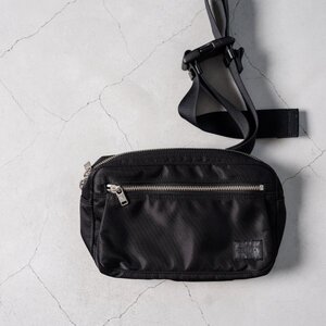 美品　PORTER / LIFT WAIST BAG ¥25,300税込　レザー　バッグ　ナイロン