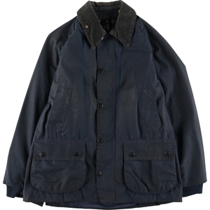 古着 00年代 バブアー Barbour BEDALE ビデイル 旧3ワラント ワックスコットン オイルドジャケット 英国製 C38 メンズM相当 /eaa502423