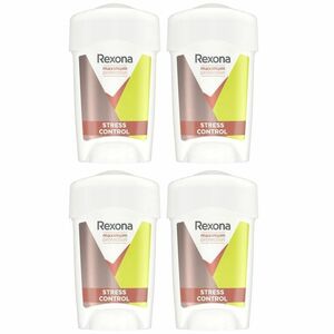 送料込 4本セット Rexona レクソナ デオドラント クリーム Maximum Protection Stress Control 45ml【並行輸入品】