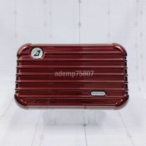 即日発送可能☆非売品☆EVA航空ファーストクラス限定リモワポーチ レッド　RIMOWA