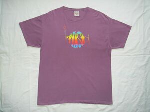 ☆美品☆ 00s ビンテージ PHISH フィッシュ Tシャツ sizeL ラベンダー ☆USA古着 ロック バンド Grateful Dead グレイトフル・デッド 90s