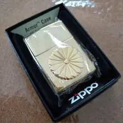 zippo Armor  #169 菊紋章  Custom