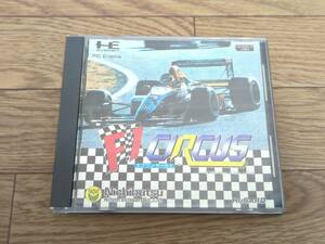 ＜206Y＞☆送料無料☆PCエンジンソフト Huカード　F1サーカス/F1 CIRCUS　動作確認済　Nichibutsu/日本物産　中古品