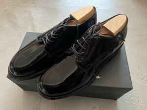 新品 ALDEN x UA オールデン Patent Leather Plain Toe パテントレザープレーントゥシューズ 53717 US6 1/2D(24.5cm) ブラック