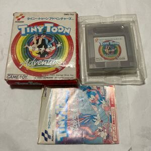 送料無料 レア GB タイニー・トゥーン アドベンチャーズ 箱 説明書付 ゲームボーイ GAMEBOY TINY TOON Adventures DMG-TXJ GBソフト