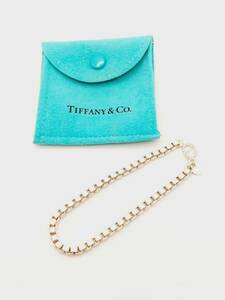 【8153】　★1円スタート　ティファニー Tiffany & Co. ティファニー ベネチアンリンク ブレスレット アクセサリー SILVER チェーン