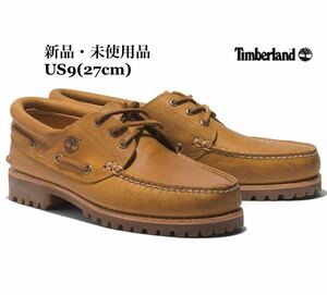 TIMBERLAND 3EYE CLASSIC LUG ティンバーランド スリーアイ ラグ メンズ モカシン デッキシューズ BROWN ブラウン a5ywh US9