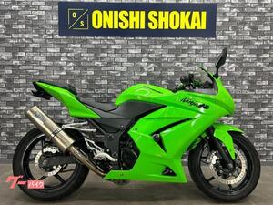 ☆カワサキ　ニンジャ　Ｎｉｎｊａ　２５０Ｒ　ＰＥＮＳＫＥマフラー　社外ハンドル　大阪から　大西商会