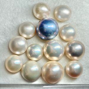 1円〜!!◆マベパールおまとめ151.5ct◆d 約30.3g mabe pearl パール 半円真珠 ジュエリー jewelry ルース 裸石 宝石 w4マ55