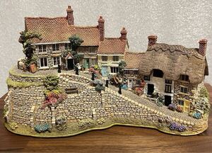 【美品・世界2000体限定・入手困難】 リリパットレーン ゴールドヒル シャフツベリ Lilliput Lane Gold Hill Shaftesbury 英国製