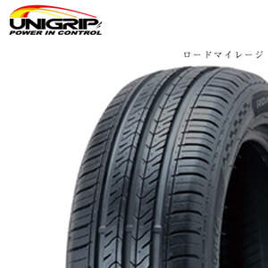 送料無料 ユニグリップ 夏 サマータイヤ UNIGRIP ロードマイレージ 155/65R14 75T 【1本単品 新品】