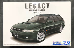 @中古絶版模型堂 アオシマ 1/24 スバルBG5レガシィツーリングワゴン