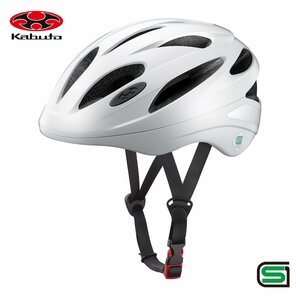 自転車 ヘルメット オージーケーカブト OGK Kabuto SN-13L 57-59cm Lサイズ ホワイト SG規格 通勤通学 街乗り