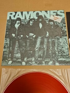 Ramones ラモーンズ　AIM1015 オーストラリア盤 カラーヴィニール RED