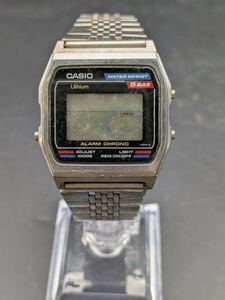 大村 12月 No.58 CASIO カシオ W-38 デジタル 腕時計アラーム機能 ALARM ヴィンテージ アクセサリー 稼動なし