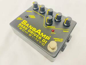 TECH21 SansAmp BASS DRIVER DI V1 初期型 サンズアンプ ベース用 プリアンプ エフェクター