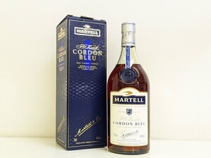 R153-N41‐1797 未開栓 MARTELL マーテル CORDON BLEU コルドンブルー コニャック ブランデー 700ml 40％ 箱あり 現状品3