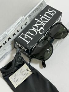 ■激レア!!■新品タグ付■OAKLEY Fragment FROGSKINS XS■オークリー フラグメント フロッグスキン■サングラス■藤原ヒロシ■国内正規品