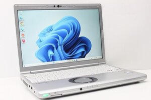 1円スタート ノートパソコン Windows11 WPS office搭載 Panasonic レッツノート CF-SV8 第8世代 Core i5 SSD256GB メモリ8GB カメラ