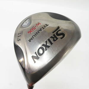 116♭SRIXON/スリクソン ドライバー W-506 11.5 Dlamana s63×5ｃｔ S ゴルフクラブ ※中古