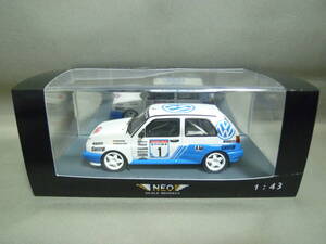 NEO 1/43 フォルクスワーゲン ゴルフ G60 ドイツ ラリー選手権 1991 VOLKSWAGEN GOLF RALLY GERMAN CHAMPIONSHIP