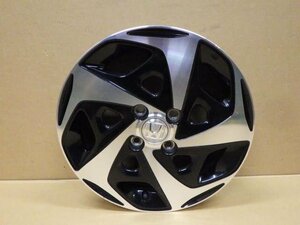 【岩手 盛岡発】中古 純正 N-WGN カスタム アルミホイール ポリッシュ/クロ 15ｘ4.5J 4穴 PCD100 +45 1本 傷有