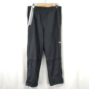 DIADORA/ディアドラ★ボトムス/ジャージ【Mens size -S/股下72cm/グレー】テニス/サッカー/Pants/Trousers◆BH256