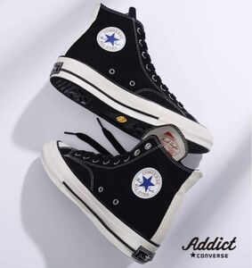 【新品】CONVERSE ADDICT チャックテイラー 28cm 9.5 ブラック BLACK 黒 コンバース アディクト オールスター ALL STAR