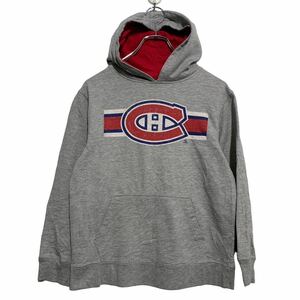 my HOCKY APPAREL NHL プリント スウェット パーカー 10/12 160～ キッズ モントリオールカナディアンズ 古着卸 アメリカ仕入 a602-5948