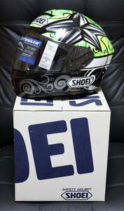 SHOEI　X-TWELVE　ELIAS　TC-3　Mサイズ　美品　￥１～売り切り！