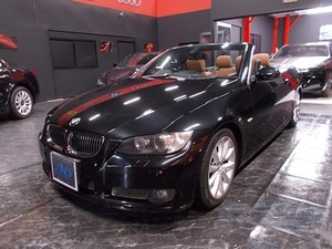 3シリーズカブリオレ 335i 正規ディーラー車 茶革 ナビ 電動オープン