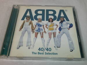 CD◆ABBA　40/40 The Best Selection 2CD SHM-CD　SOS/ダンシングクイーン他※タバコ臭あり◆試聴確認済 cd-942　ゆうメール可