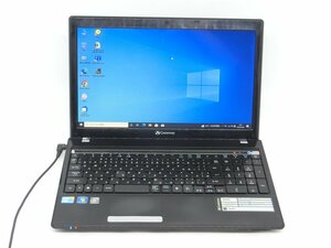 カメラ内蔵/中古/15.6型/ノートPC/Windows10/SSD128GB/4GB/i3-M350/GateWay　NV59C 新品無線マウス　MSoffice2021搭載