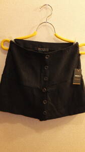 ★FOREVER 21★フォーエバー21ショートパンツサイズXS short pants black size XS NWT NEW FROM JAPAN　黒色 新品タグ付き