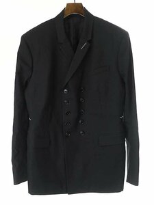 Dior HOMME ディオールオム 18AW ATELIER ダブルブレストテーラードジャケット ブラック 54 ITFXRBFM5CEG