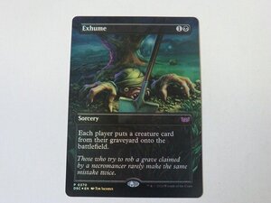 MTG 美品 【死体発掘（ボーダーレスFOIL）】 （神話レア） ダスクモーン：戦慄の館 DSC 英 7枚迄